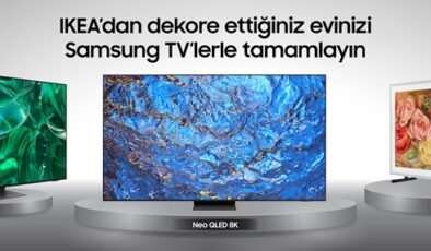 Samsung TV ve IKEA iş birliğiyle 5.000 TL’ye varan Para Yüklü Kart kampanyası