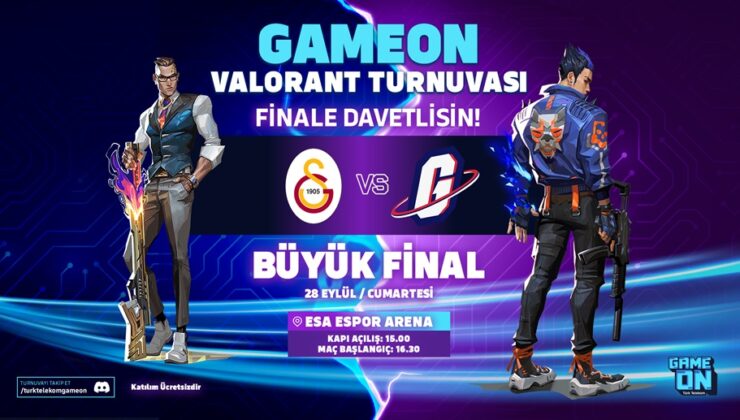 Galatasaray Espor – Galakticos GAMEON VALORANT Turnuvası’nda karşı karşıya gelecek